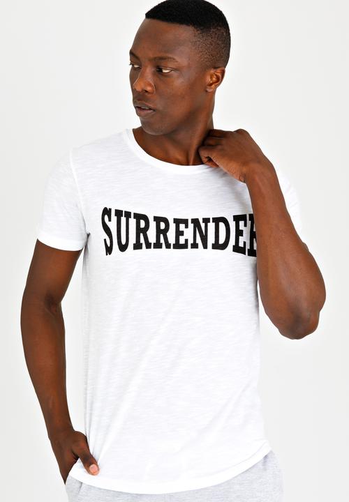 Unruly - Surrender Oversized Tee White