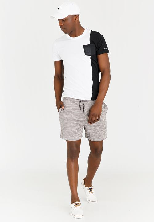 Polo Sport - Blocked T-Shirt Black and White