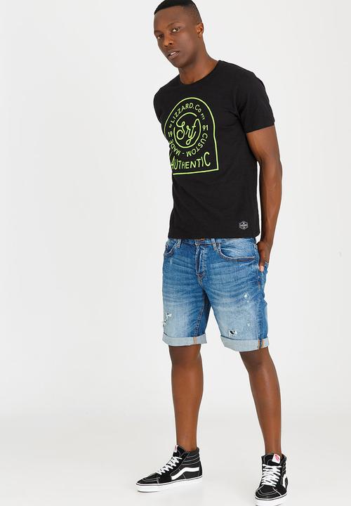 Lizzard - Nash Tee Black