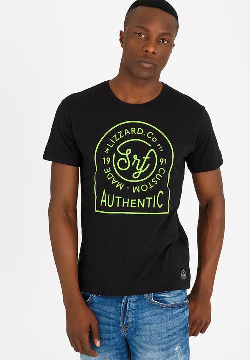 Lizzard - Nash Tee Black