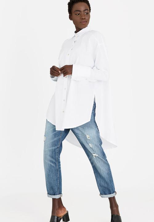 STYLE REPUBLIC - Oversized Shirt White