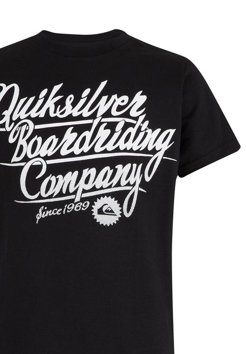 Quiksilver - The Bigger They Are  Boys Tee Black