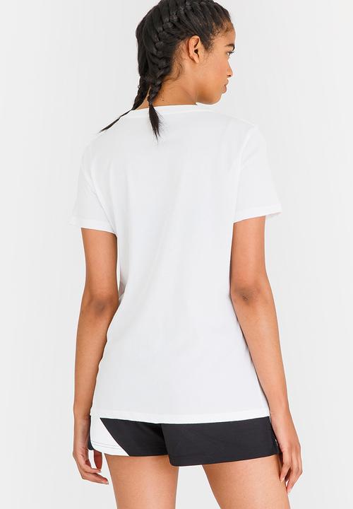 Converse - Solid Chuck Patch Crew Tee White