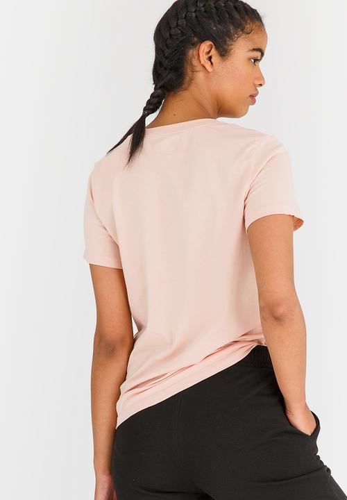 Converse - Solid Chuck Patch Crew Tee Pale Pink