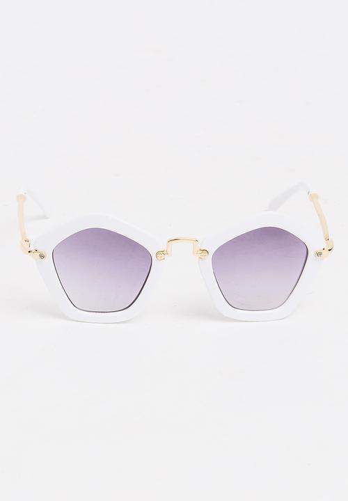 Pop Candy - Girls Sunglasses White