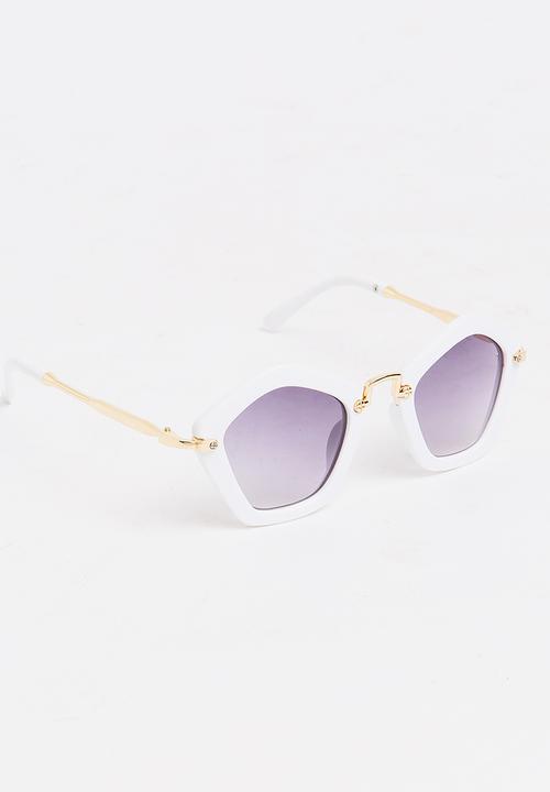 Pop Candy - Girls Sunglasses White