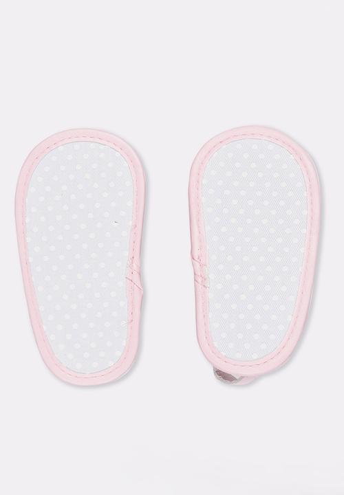 Pop Candy - Flower Sandals Pale Pink