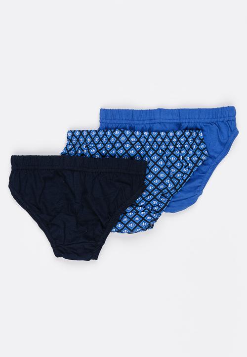 Jockey - 3 PK Fancy Boys Skants Multi-colour