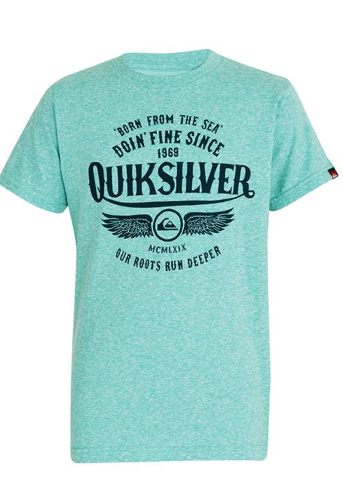 Quiksilver - Hacienda   Boys Tee Mid Green