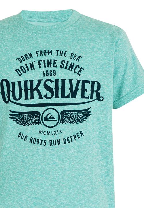 Quiksilver - Hacienda   Boys Tee Mid Green
