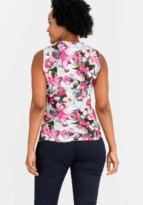 edit Maternity - High-Neck Top Multi-colour