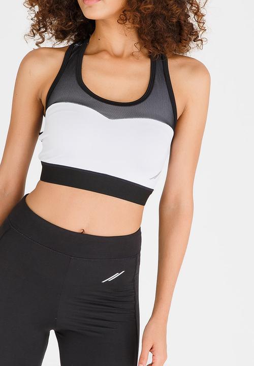 Lithe - Mesh Cut-out Back Vest White