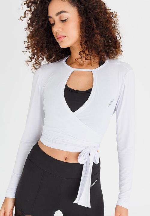 Lithe - Ballet Inspired Top White