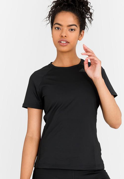 adidas Performance - D2M Tee Solid Black