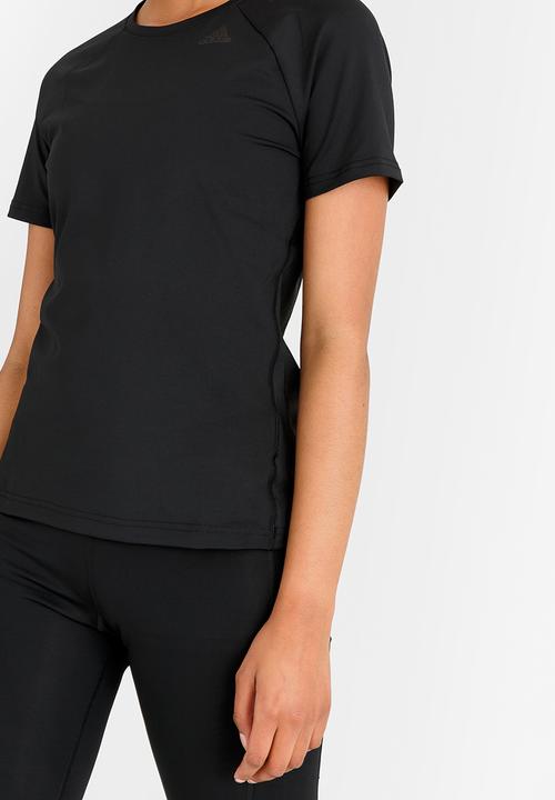 adidas Performance - D2M Tee Solid Black