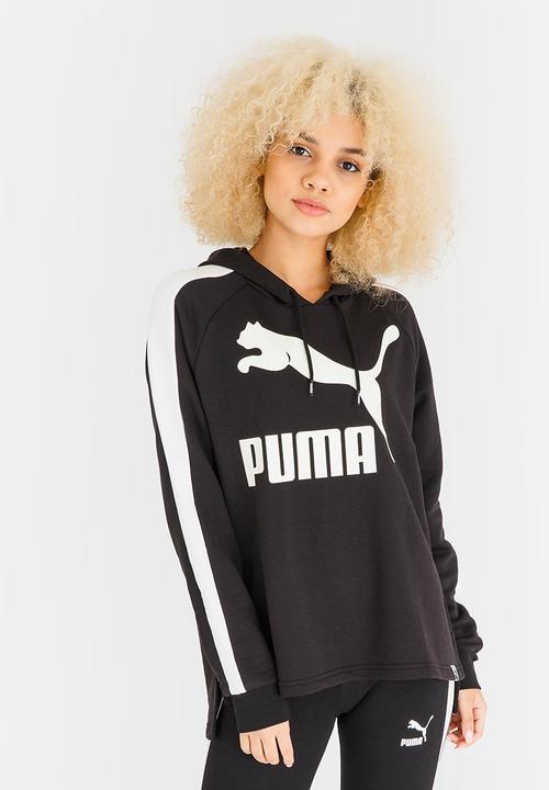 PUMA - Active Logo T7 Hoody Black