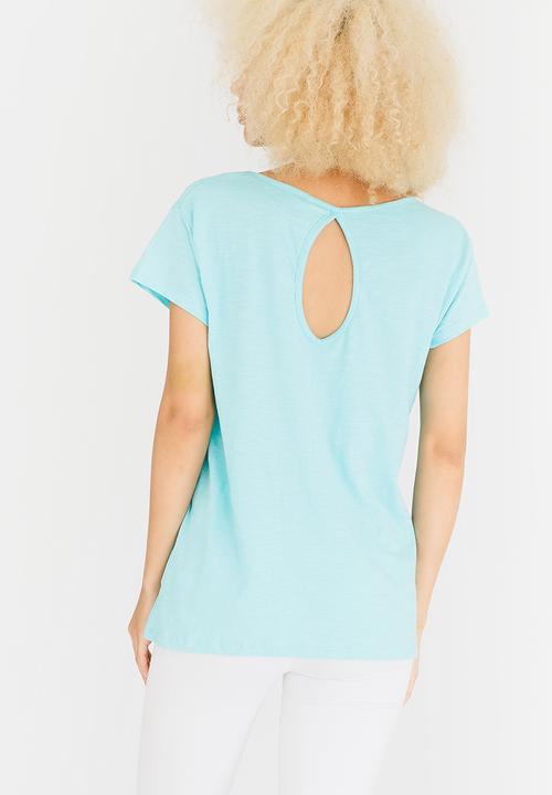 Lizzy - Tali Ladies Basic Tee Pale Blue