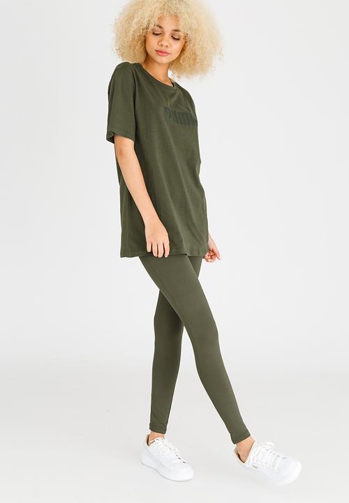 PUMA - ESS No.1 BF Tee Khaki Green