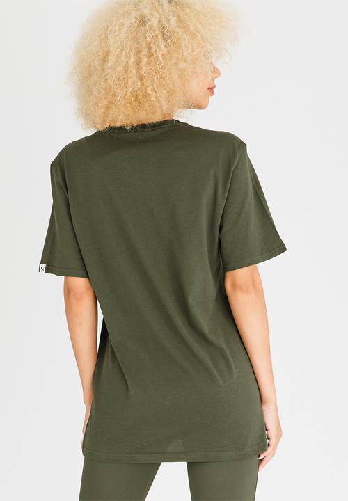 PUMA - ESS No.1 BF Tee Khaki Green