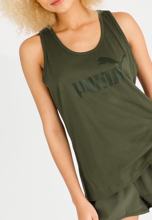 PUMA - ESS Sporty No.1 Tank Khaki Green