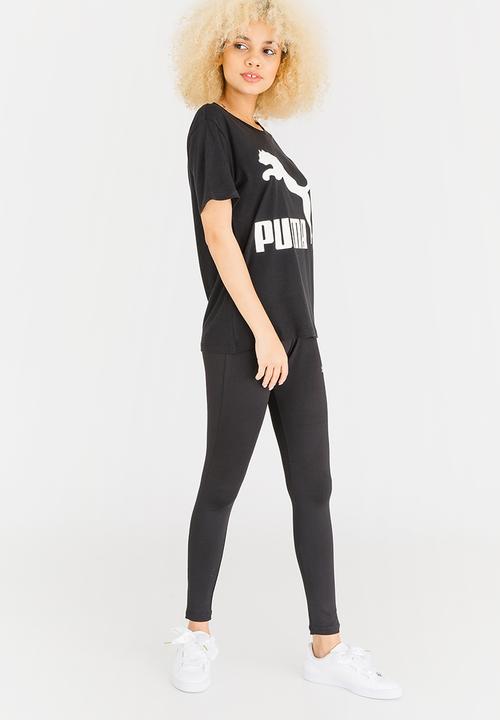 PUMA - Archive Logo Tee Black
