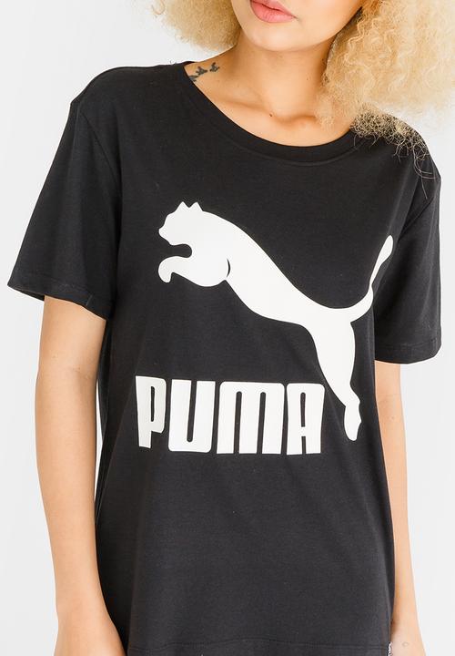 PUMA - Archive Logo Tee Black