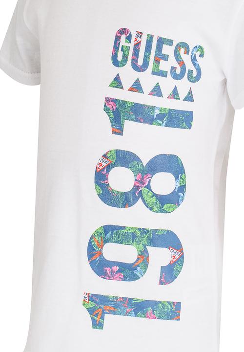 GUESS - S/S 1981 Triangle Tee White