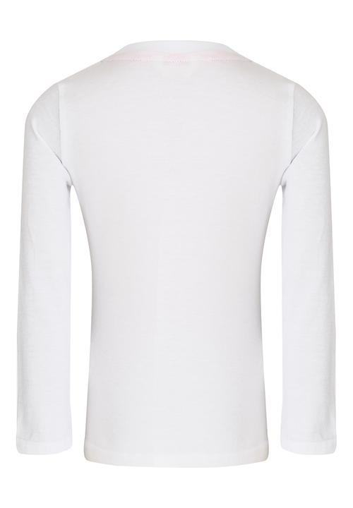 GUESS - L/S Guess Jeans Tee White
