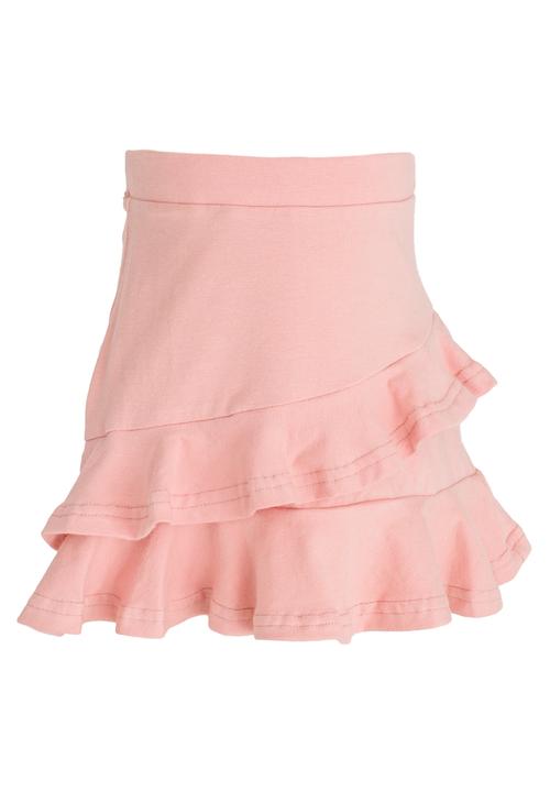 See-Saw - Frill Skirt Mid Pink
