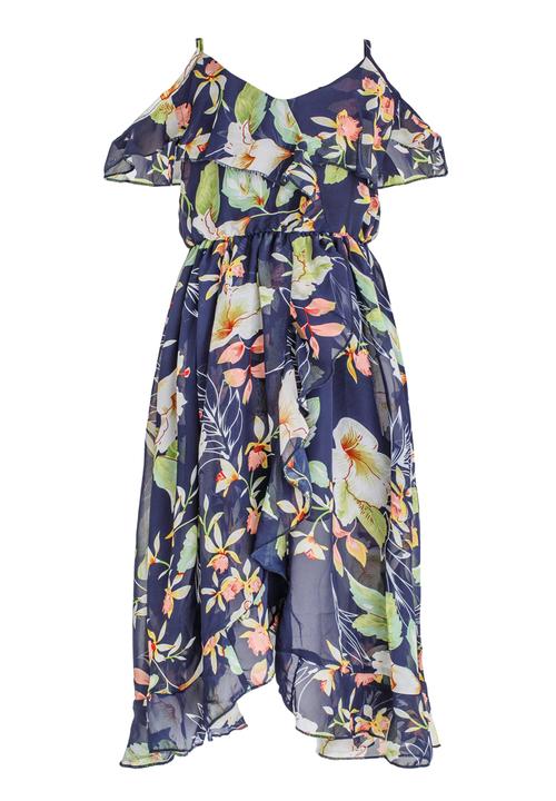 Pop Candy - Floral Print Dress Multi-colour