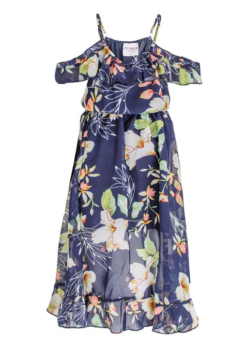 Pop Candy - Floral Print Dress Multi-colour