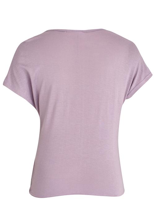 Rebel Republic - Front Knot Top Mid Purple