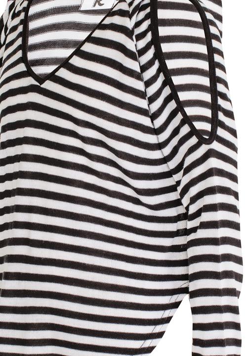 Rebel Republic - Open Shoulder Knit White