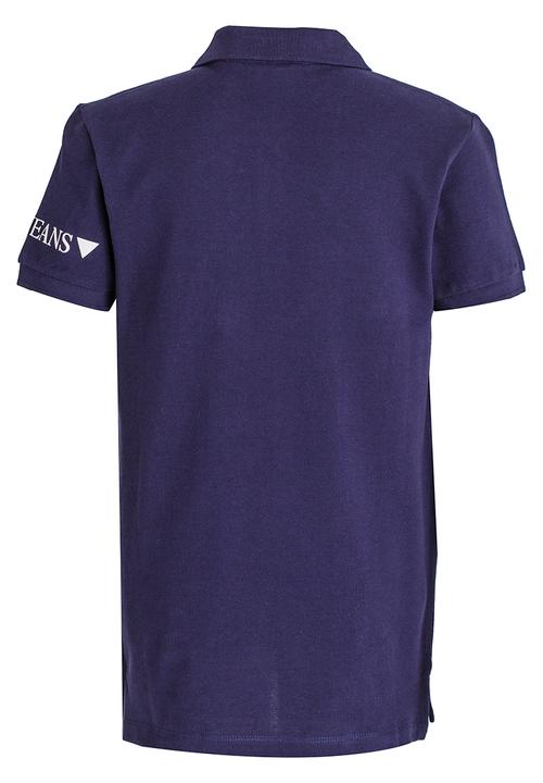 GUESS - S/S Basic Polo Blue