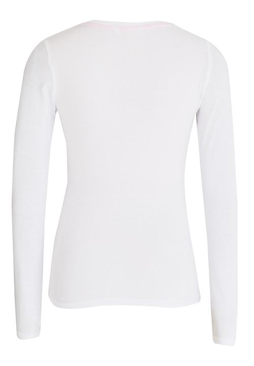 GUESS - L/S Guess Jeans Tee White