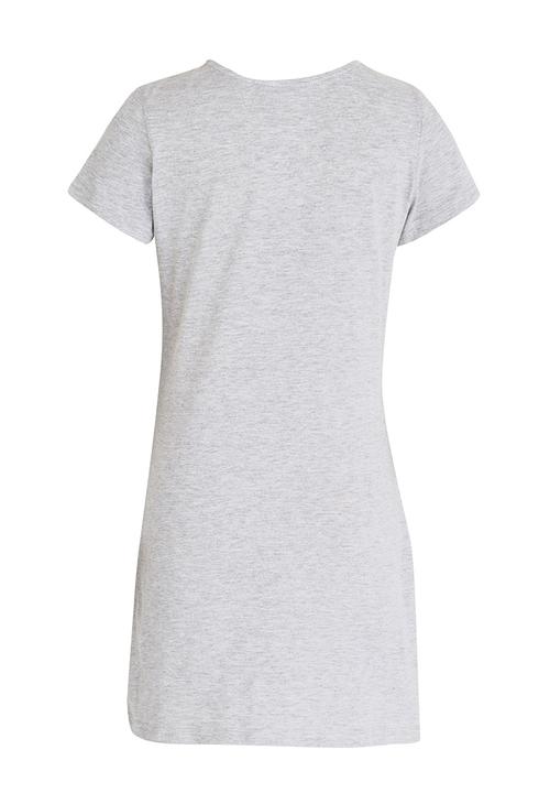 Rebel Republic - Tshirt Night Dress Grey