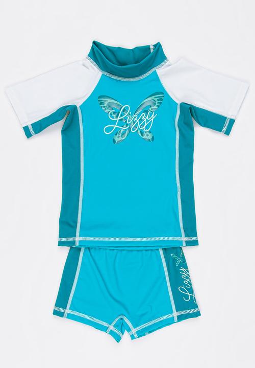 Lizzy - Althea Rashvest Set Blue