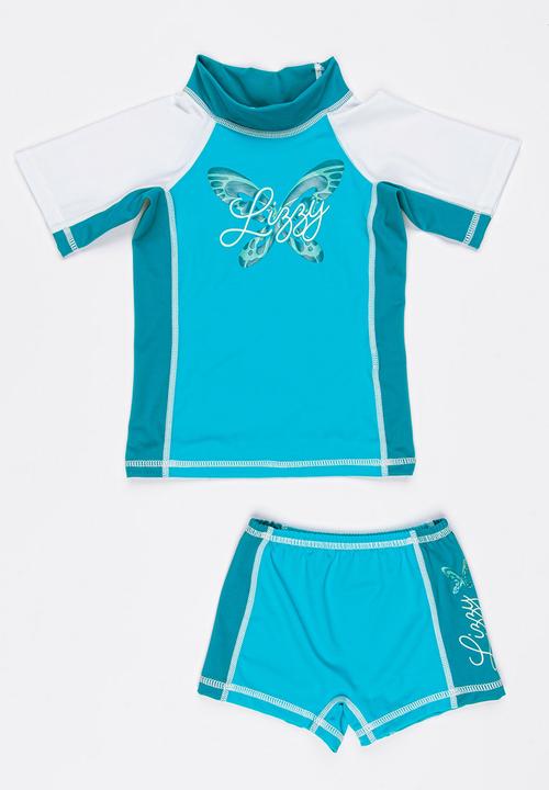 Lizzy - Althea Rashvest Set Blue