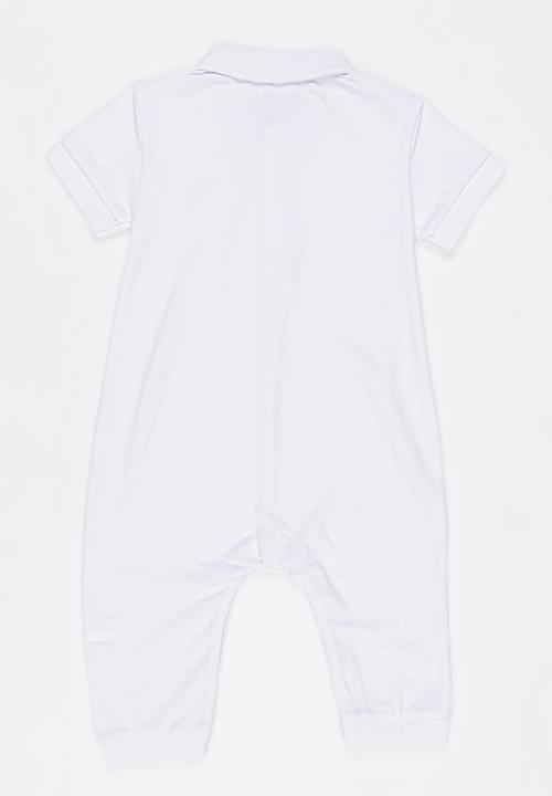 POLO - SS Pique Grow White