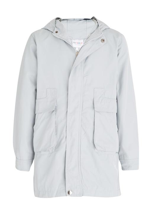 Pop Candy - Parka Jacket Grey