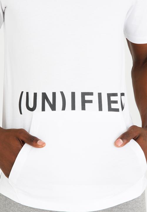 Jack & Jones - Fanatic Crew Neck Tee White
