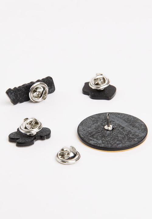 Pop Candy - Cool Girl Brooches Multi-colour