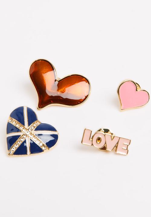 Pop Candy - Cool Girl Brooches Multi-colour