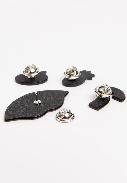 Pop Candy - Cool Girl Brooches Multi-colour