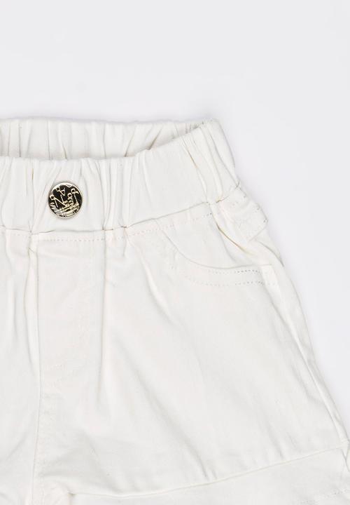 Pop Candy - Girls Shorts White