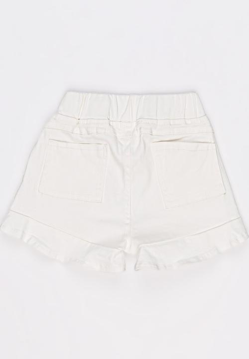 Pop Candy - Girls Shorts White
