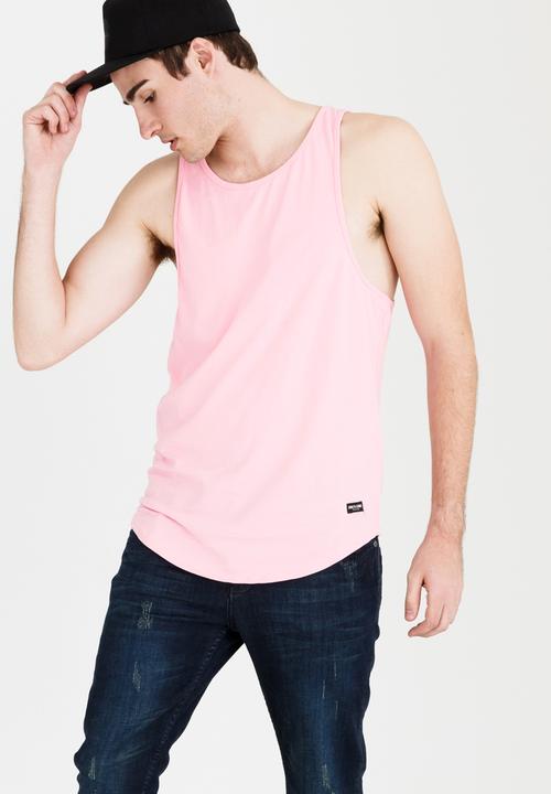 Only & Sons - Matty Longy Tank Top Pale Pink