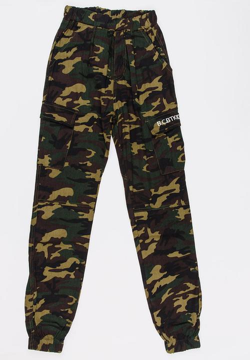 Pop Candy - Camo Joggers Multi-colour