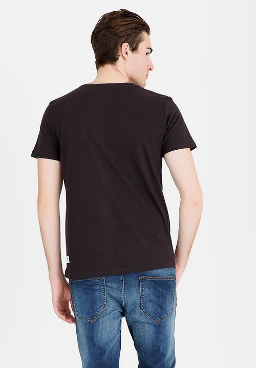 Wrangler - Music Bar Cotton Tee Black