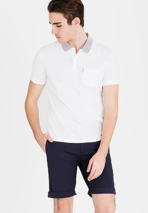 Ben Sherman - Plain Polo White